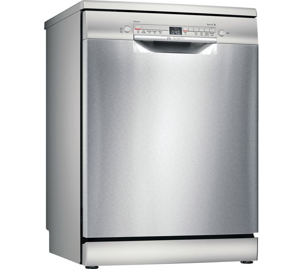 BOSCH Series 2 SMS2HVI66G Full-size WiFi-enabled Dishwasher - Stainless Steel