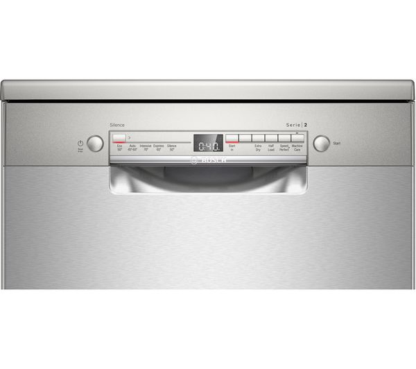 BOSCH Series 2 SMS2HVI66G Full-size WiFi-enabled Dishwasher - Stainless Steel
