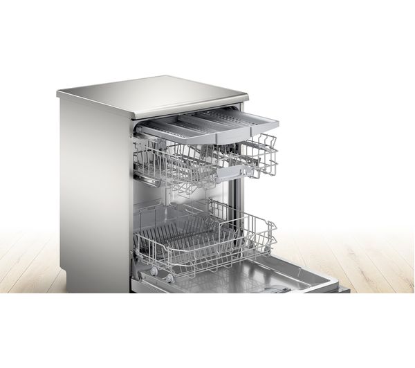 BOSCH Series 2 SMS2HVI66G Full-size WiFi-enabled Dishwasher - Stainless Steel