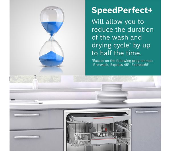 BOSCH Series 2 SMS2HVI66G Full-size WiFi-enabled Dishwasher - Stainless Steel