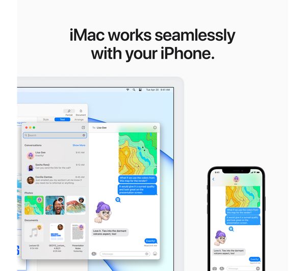 APPLE iMac 4.5K 24" (2021) - M1 256 GB SSD Green