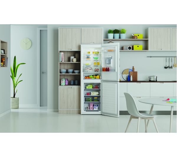 INDESIT INFC8 50TI1 W AQUA 1 50 50 Fridge Freezer - White