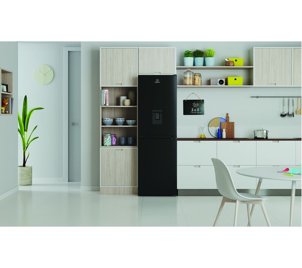 INDESIT INFC8 50TI1 K AQUA 1 50 50 Fridge Freezer - Black
