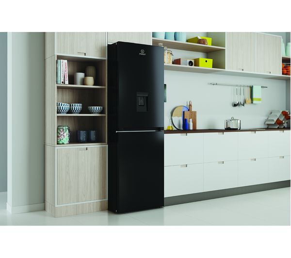 INDESIT INFC8 50TI1 K AQUA 1 50 50 Fridge Freezer - Black
