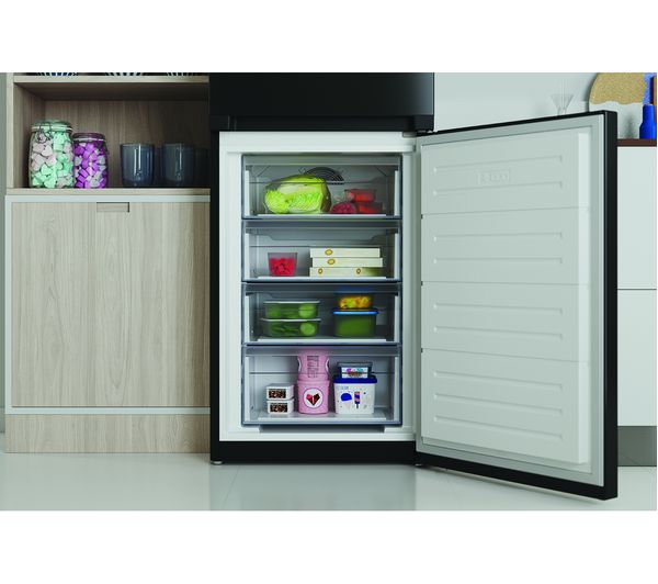 INDESIT INFC8 50TI1 K AQUA 1 50 50 Fridge Freezer - Black