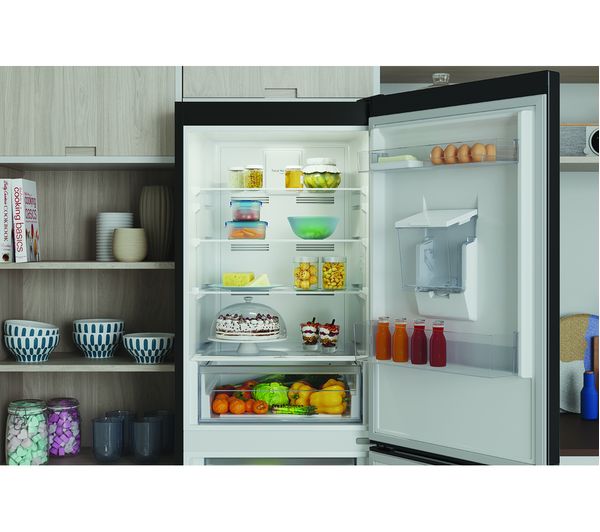 INDESIT INFC8 50TI1 K AQUA 1 50 50 Fridge Freezer - Black