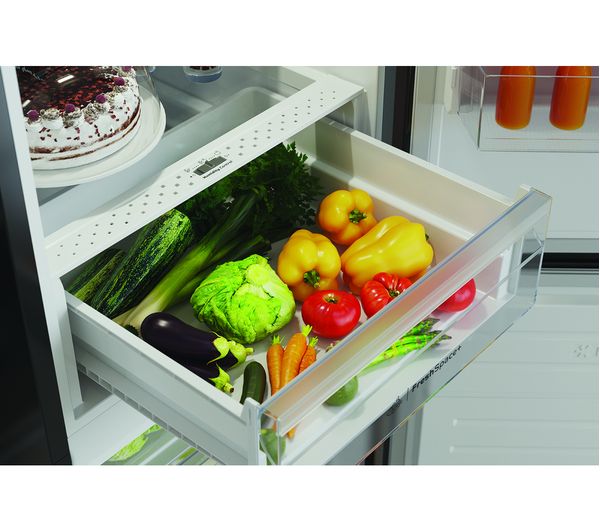 INDESIT INFC8 50TI1 K AQUA 1 50 50 Fridge Freezer - Black