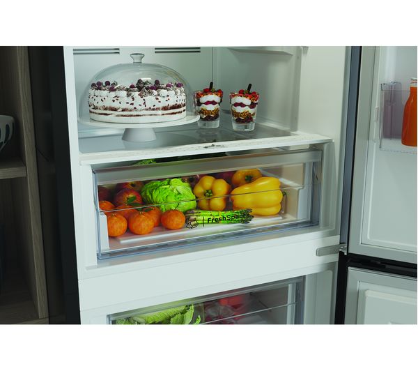 INDESIT INFC8 50TI1 K AQUA 1 50 50 Fridge Freezer - Black