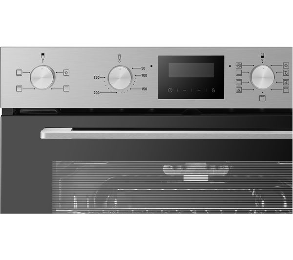 KENWOOD KBIDOX21 Electric Double Oven - Black & Stainless Steel - Image 2