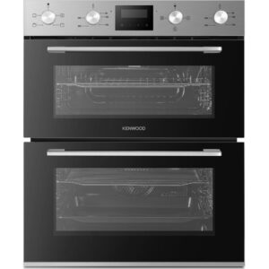 KENWOOD KBUDOX21 Electric Built-under Double Oven - Black & Stainless Steel