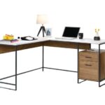 TEKNIK Moderna L-Shaped Desk - Mango
