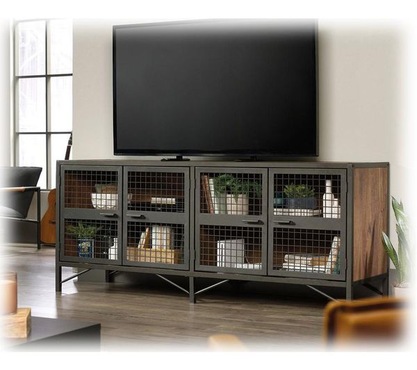 TEKNIK Boulevard Cafe 1780 mm TV Stand - Vintage Oak & Black