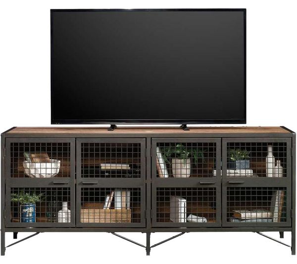 TEKNIK Boulevard Cafe 1780 mm TV Stand - Vintage Oak & Black