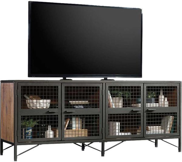 TEKNIK Boulevard Cafe 1780 mm TV Stand - Vintage Oak & Black