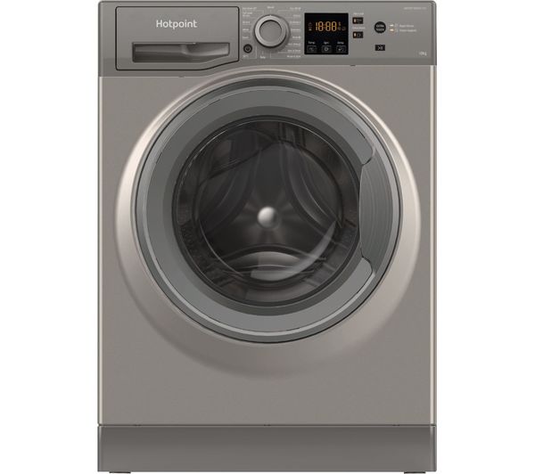 HOTPOINT NSWM 1043C GG UK N 10 kg 1400 Spin Washing Machine - Graphite