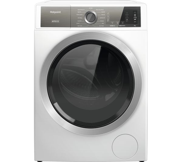 HOTPOINT Gentlepower H8 W946WB 9 kg 1400 Spin Washing Machine - White