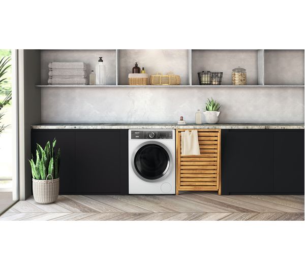HOTPOINT Gentlepower H8 W946WB 9 kg 1400 Spin Washing Machine - White