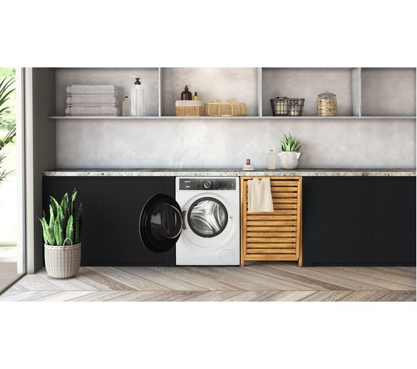 HOTPOINT Gentlepower H8 W946WB 9 kg 1400 Spin Washing Machine - White