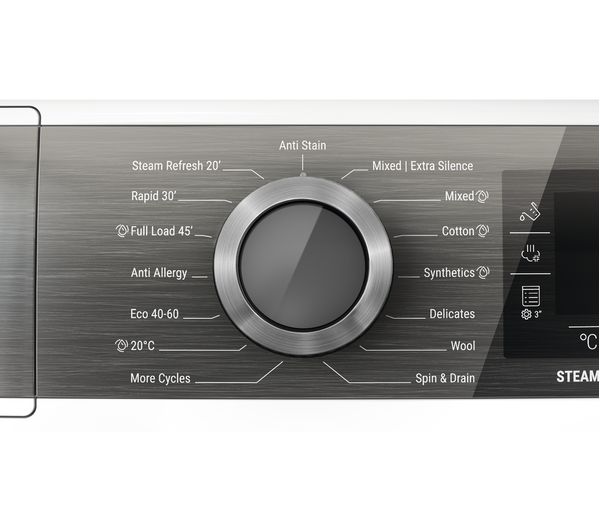 HOTPOINT Gentlepower H8 W946WB 9 kg 1400 Spin Washing Machine - White