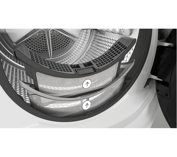 HOTPOINT H8 D93WB UK 9 kg Heat Pump Tumble Dryer - White