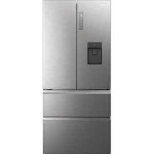 HAIER HFW7819EWMP Smart Fridge Freezer - Platinum Inox
