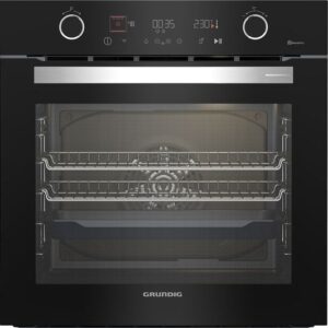 GRUNDIG GEBM12400BC Electric Smart Oven - Black & Stainless Steel