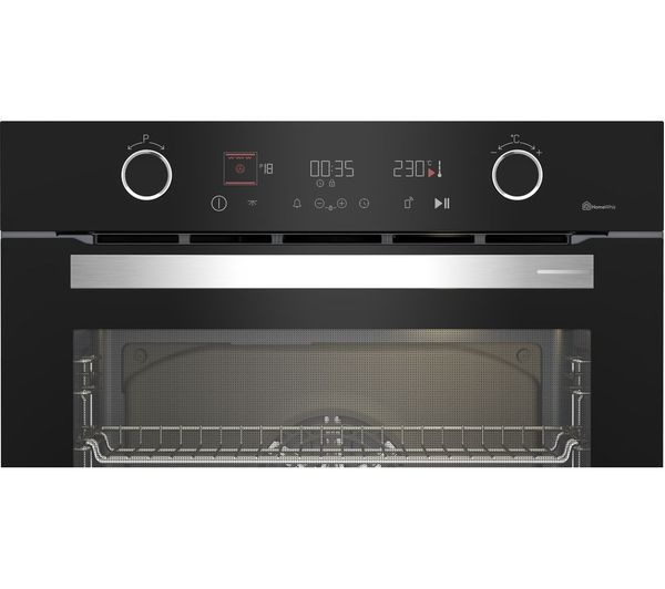 GRUNDIG GEBM12400BC Electric Smart Oven - Black & Stainless Steel