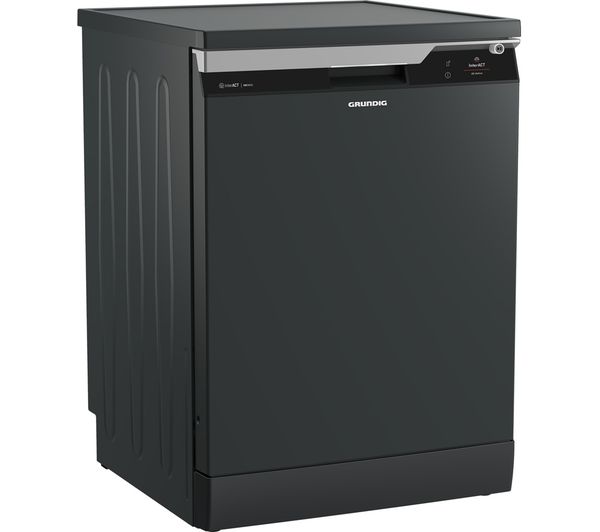 GRUNDIG GNFP5540DWA Full-size WiFi-enabled Dishwasher - Anthracite