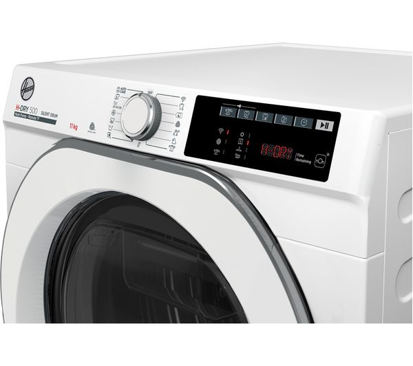HOOVER H-Dry 500 NDE H11A2TCEXM WiFi-enabled 11 kg Heat Pump Tumble Dryer – White