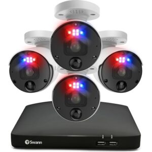 SWANN Enforcer SWNVK-889904-EU 8-Channel 4K Ultra HD NVR Security System - 2 TB  4 Cameras