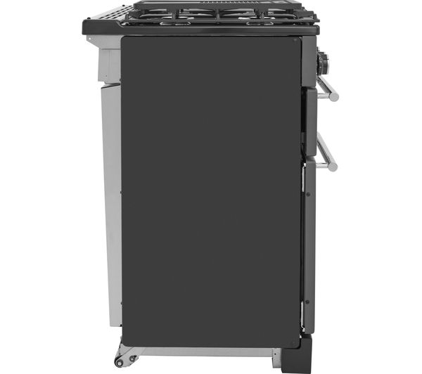 RANGEMASTER Estate 90 EST90DFFSL C Dual Fuel Range Cooker - Slate & Chrome