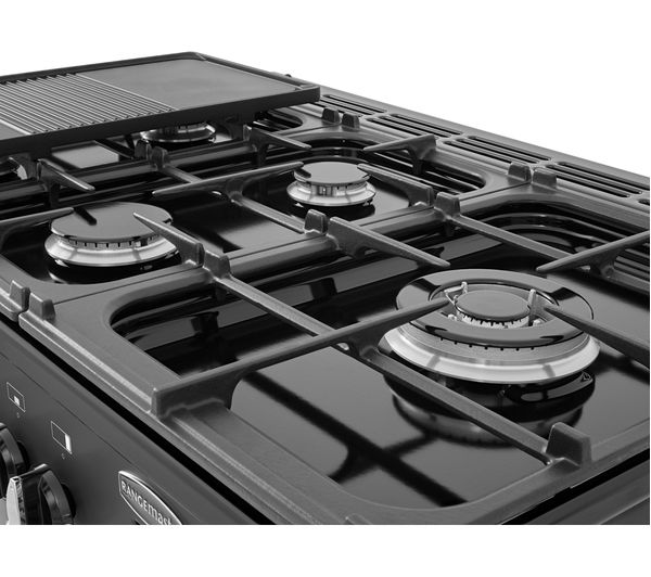 RANGEMASTER Estate 90 EST90DFFSL C Dual Fuel Range Cooker - Slate & Chrome