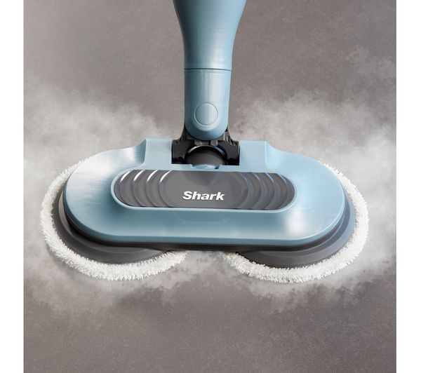 SHARK Steam & Scrub S6002UK Steam Mop - Duck Egg Blue