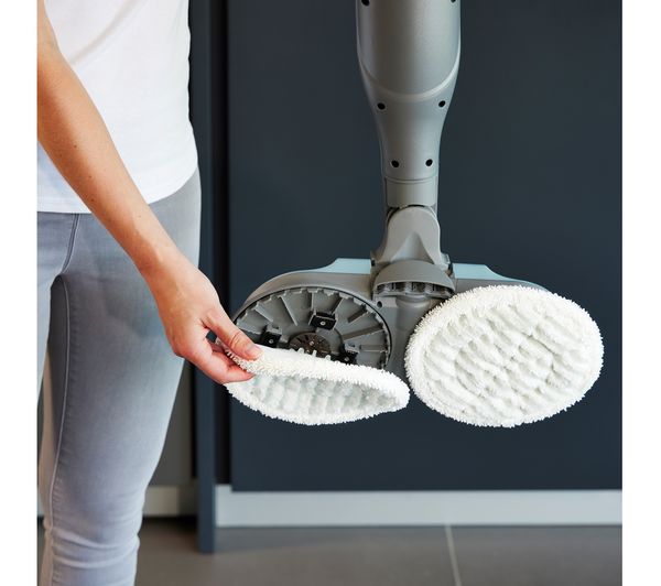 SHARK Steam & Scrub S6002UK Steam Mop - Duck Egg Blue