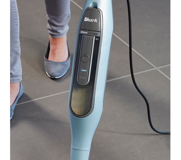 SHARK Steam & Scrub S6002UK Steam Mop - Duck Egg Blue