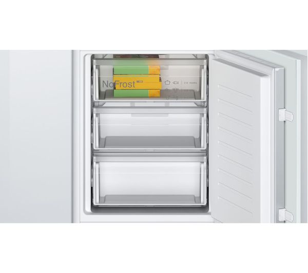 BOSCH Series 2 KIN85NFF0G Integrated 50 50 Fridge Freezer - Fixed Hinge