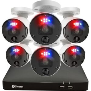 SWANN Enforcer SWNVK-889906-EU 8-channel 4K Ultra HD NVR Security System - 2 TB 6 Cameras