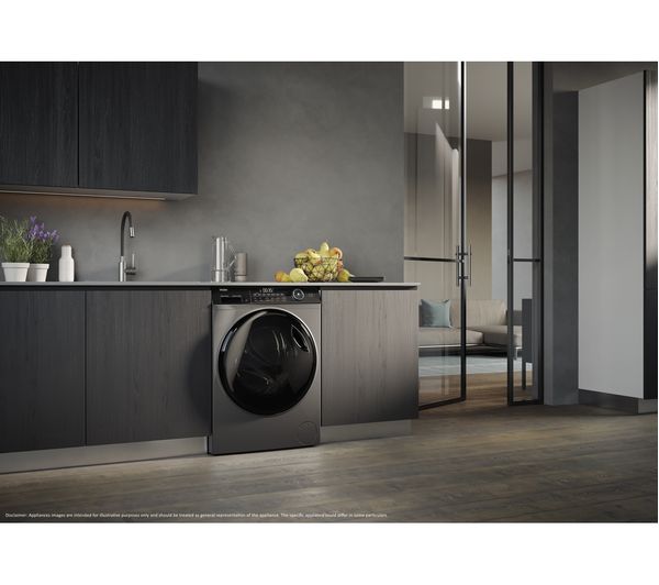HAIER i-Pro Series 5 HWD90-B14959S8U1 WiFi-enabled 9 kg Washer Dryer - Anthracite