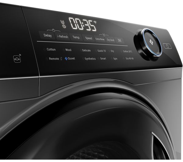HAIER i-Pro Series 5 HWD90-B14959S8U1 WiFi-enabled 9 kg Washer Dryer - Anthracite