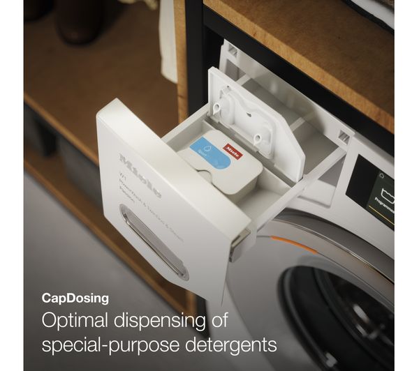 MIELE W1 WWD020 WCS 8 kg 1400 Spin Washing Machine - White