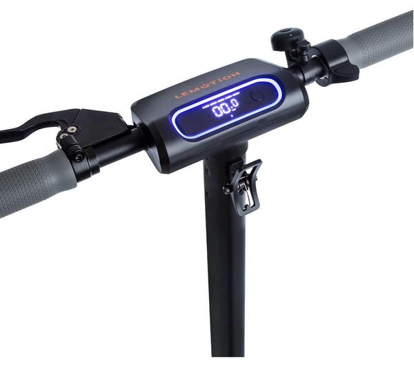 LEMOTION S1 Electric Folding Scooter - Black - Image 4