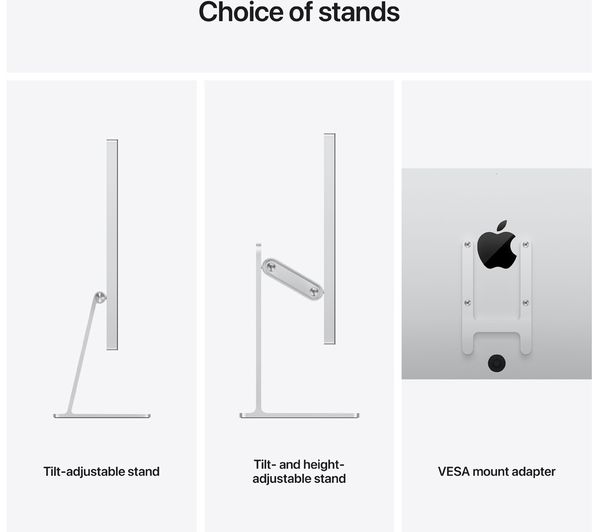 APPLE Studio Display with Tilt-Adjustable Stand - Silver - Image 10