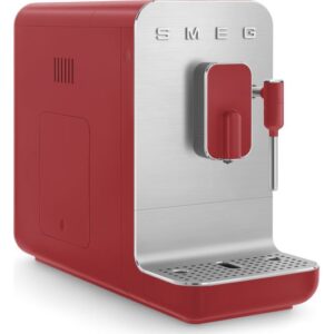 SMEG BCC02RDMUK Bean to Cup Coffee Machine - Matte Red