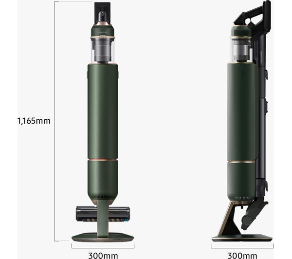 SAMSUNG Bespoke Jet Complete Extra Max 210 W Suction Power Cordless Vacuum Cleaner with All-in-One Clean Station - Woody Green - Image 7