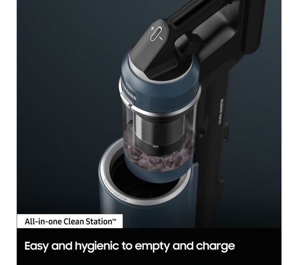 SAMSUNG Bespoke Jet Complete Extra Max 210 W Suction Power Cordless Vacuum Cleaner with All-in-One Clean Station - Woody Green - Image 9