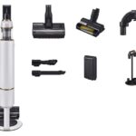 SAMSUNG Bespoke Jet Pet Max 210 W Suction Power Cordless Vacuum Cleaner with All-in-One Clean Station - Misty White
