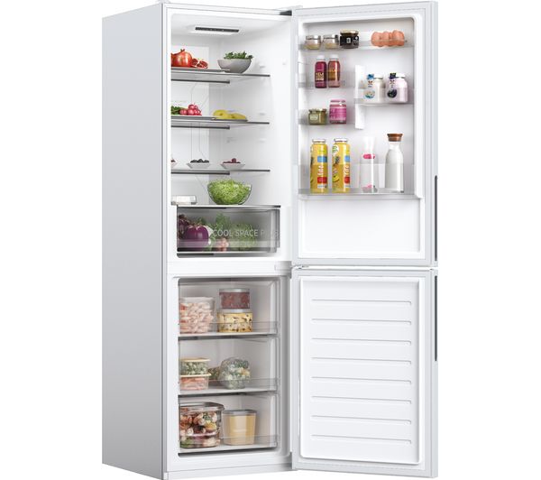 HOOVER HOCE4T618ESK Smart 60 40 Fridge Freezer - Silver