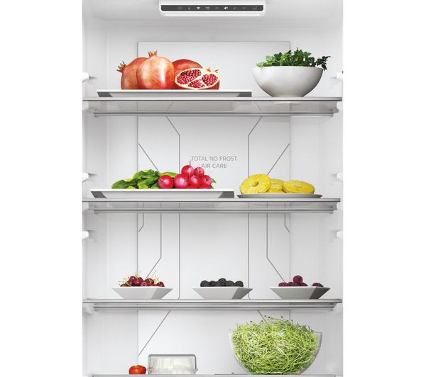 HOOVER HOCE4T618ESK Smart 60 40 Fridge Freezer - Silver