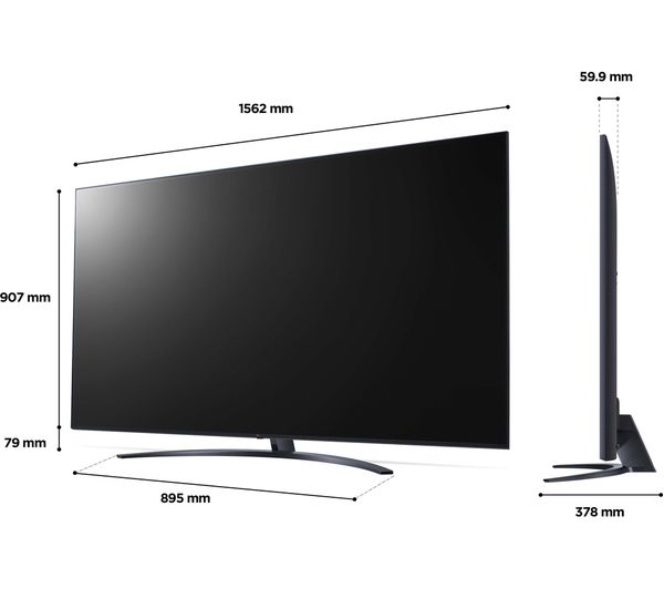 LG 70NANO766QA 70" Smart 4K Ultra HD HDR LED TV with Google Assistant & Amazon Alexa