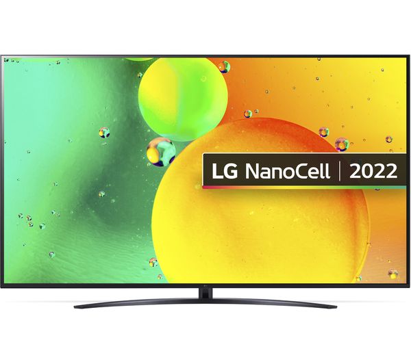 LG 86NANO766QA 86" Smart 4K Ultra HD HDR LED TV with Google Assistant & Amazon Alexa